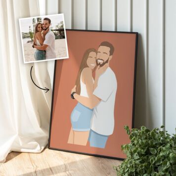 Personalisierbares Poster mit Illustration