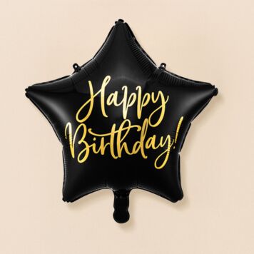 Ballon-Stern zum Geburtstag