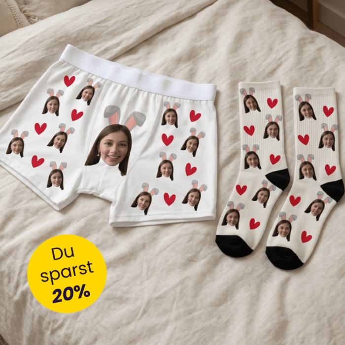 Geschenkset Ostersocken und Boxershorts Geschenkset Ostersocken und Boxershorts