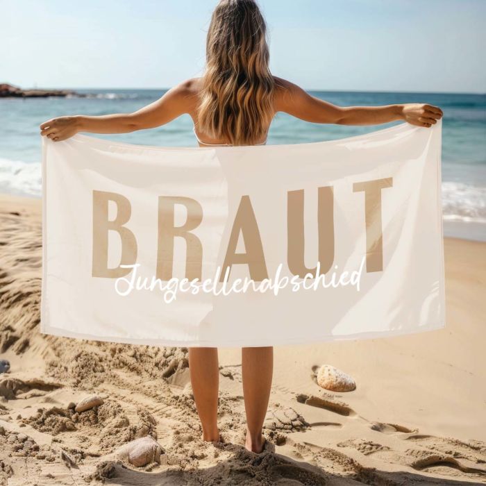 Personalisierbares Handtuch mit Text Personalisierbares Handtuch mit Text