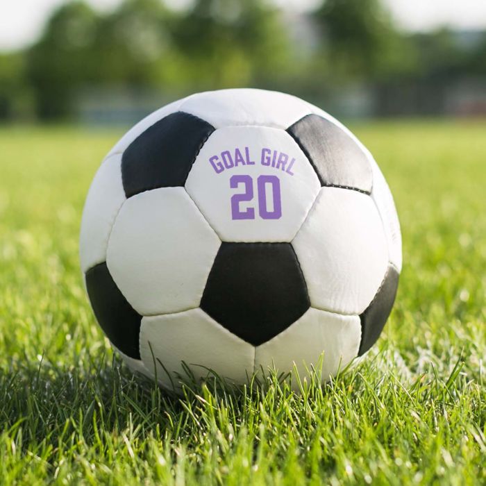 Personalisierbarer Fußball mit Text und Nummer Personalisierbarer Fußball mit Text und Nummer