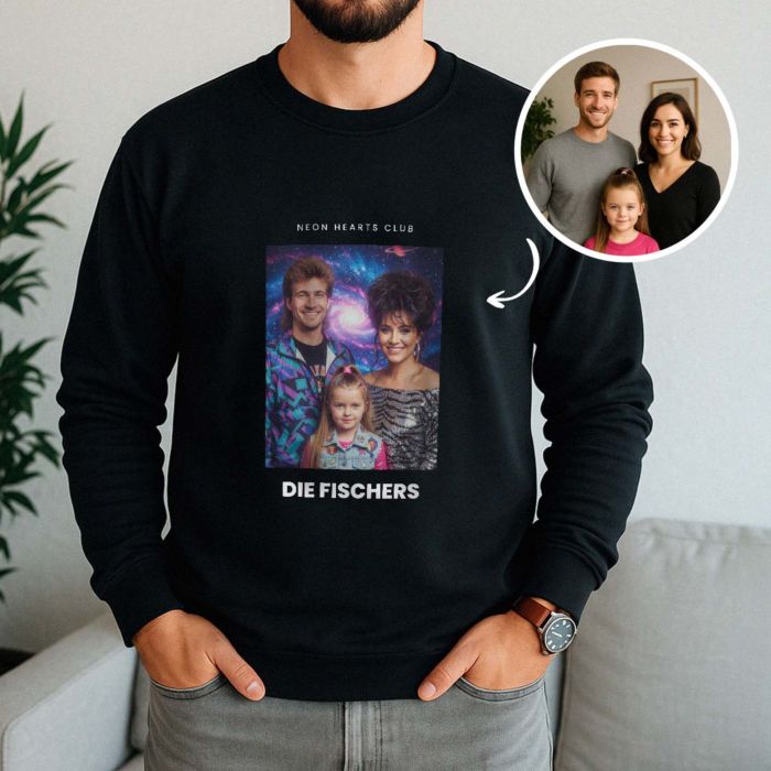 Personalisierbarer Zeitreise Pullover Personalisierbarer Zeitreise Pullover