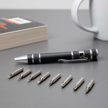 8-in-1 Magnet-Schraubendreher Stift