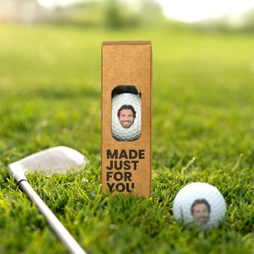 Personalisierbare Golfbälle mit Gesicht - Backroundremove